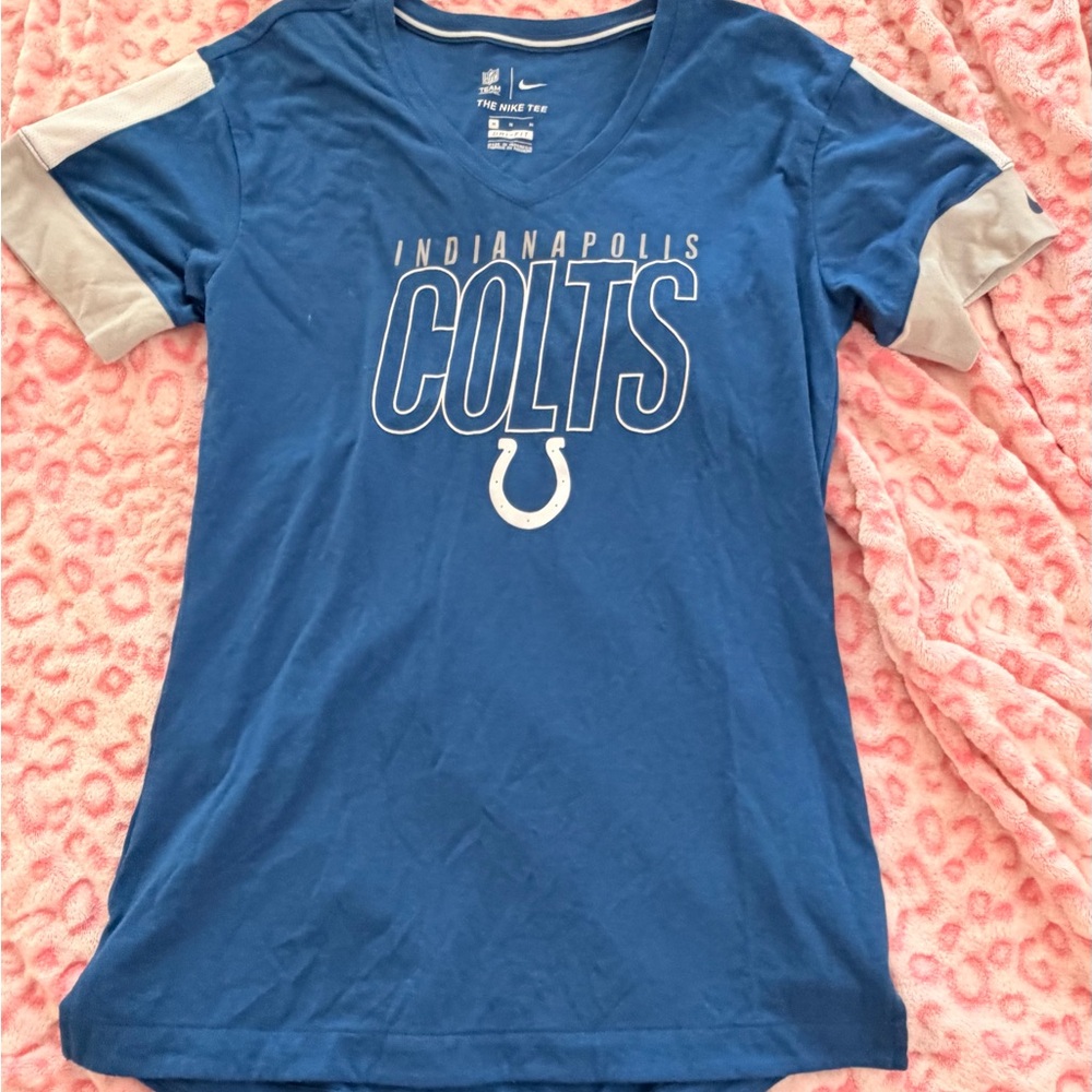 Nike Kids Blue and Gray Indianapolis Colts Tee